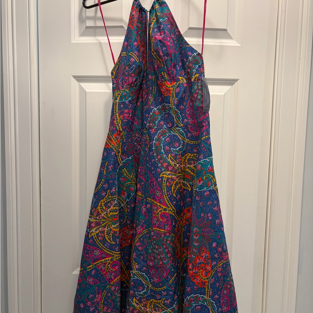 Ralph Lauren Multicolor Paisley Dress